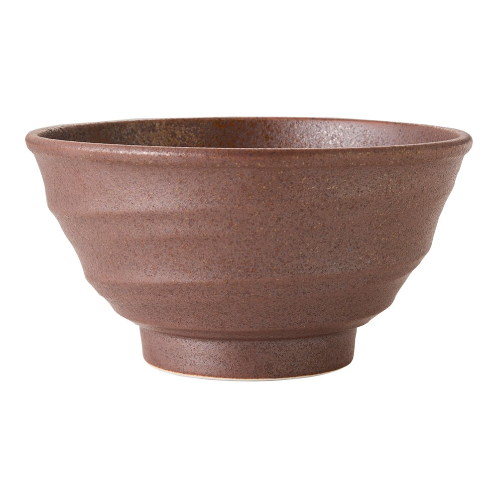 【YAMATSU STANDARD】【 鳴門 深丼 赤茶備前 】 19cm 18cm 16cm 15cm 14cm 13cm 丼