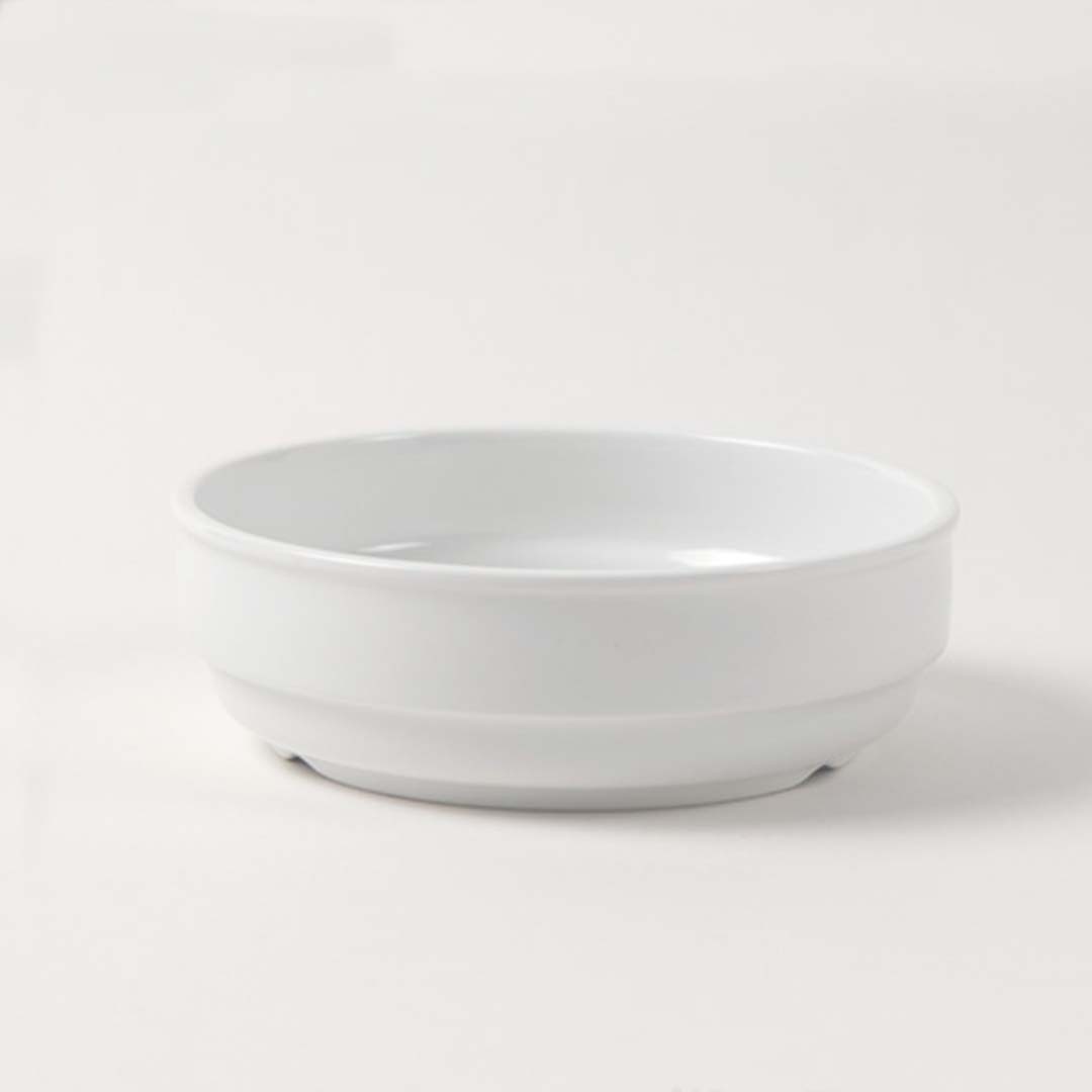 強化磁器【スタック平皿12cm】 | 子ども・キッズ食器 ,割れにくい