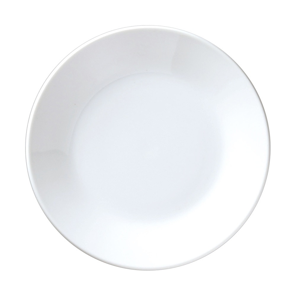 【YAMATSU STANDARD】24cm 深皿 皿 ワンプレート カレー パスタ サラダ 丸皿 プレート 皿 白 黒  ホワイト ブラック  おしゃれ 収納 カフェ食器 シンプル 美濃焼 磁器 ポーセラーツ BPAフリー ギフト 業務用 軽い 日本製