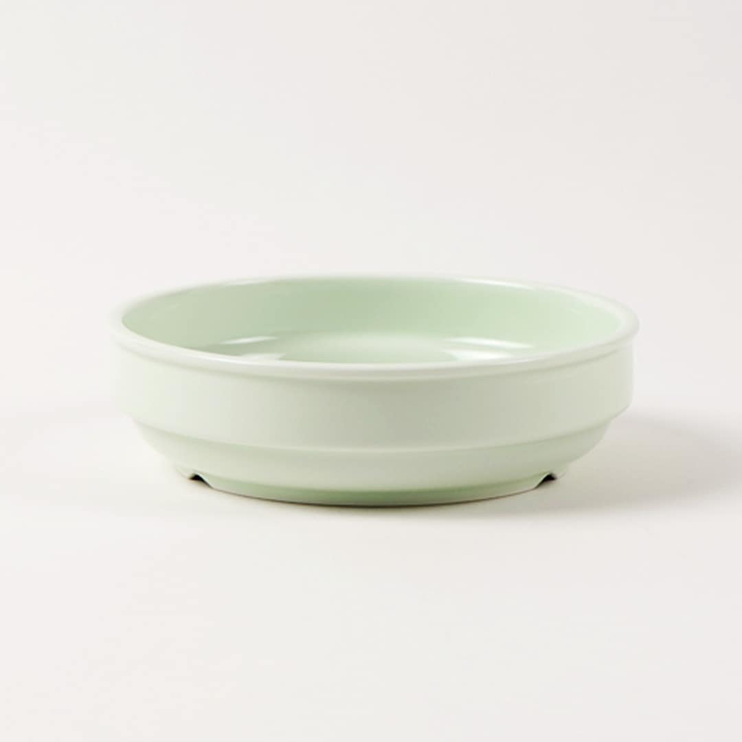 【強化磁器】14cm スタック平皿【パステルカラー】 