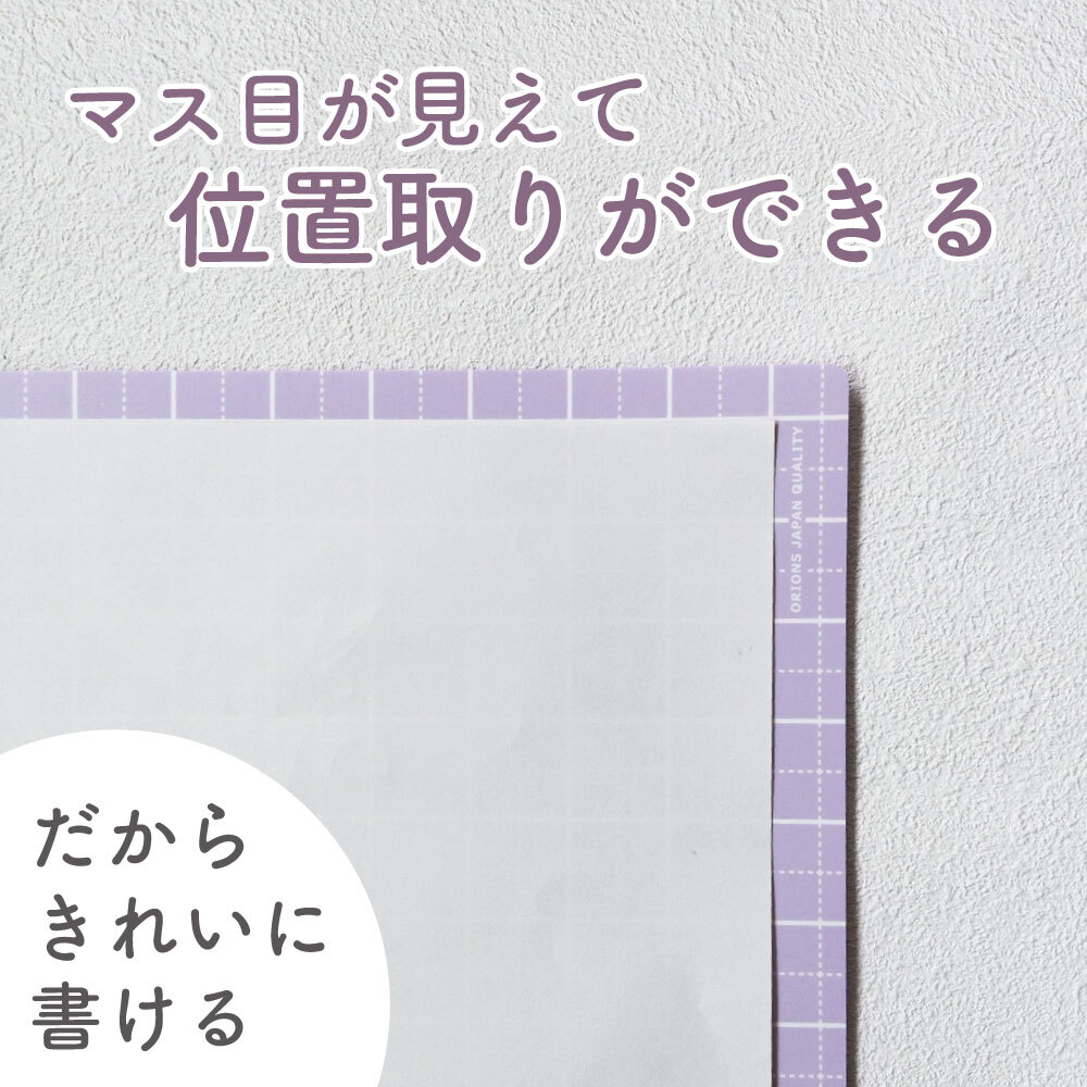 筆圧が弱くてもしっかり書ける！《しっかりシタ字キ B5》 ソフトタイプ 目に優しいカラー 両面使い 下敷き 便利アイテム 授業に マス目付き 【共栄プラスチック】シンプル やわらかい 勉強 家庭学習 自主学習 はじめてのお勉強 幼児