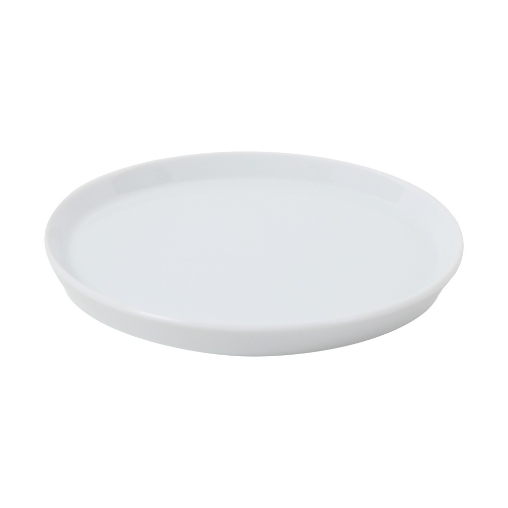 【YAMATSU STANDARD】17cm 小皿 平皿 取鉢 取り皿 シンプル 丸皿 プレート 皿 白 黒 ホワイト ブラック おしゃれ 収納 カフェ食器 シンプル 美濃焼 磁器 ポーセラーツ BPAフリー ギフト 業務用 軽い 日本製