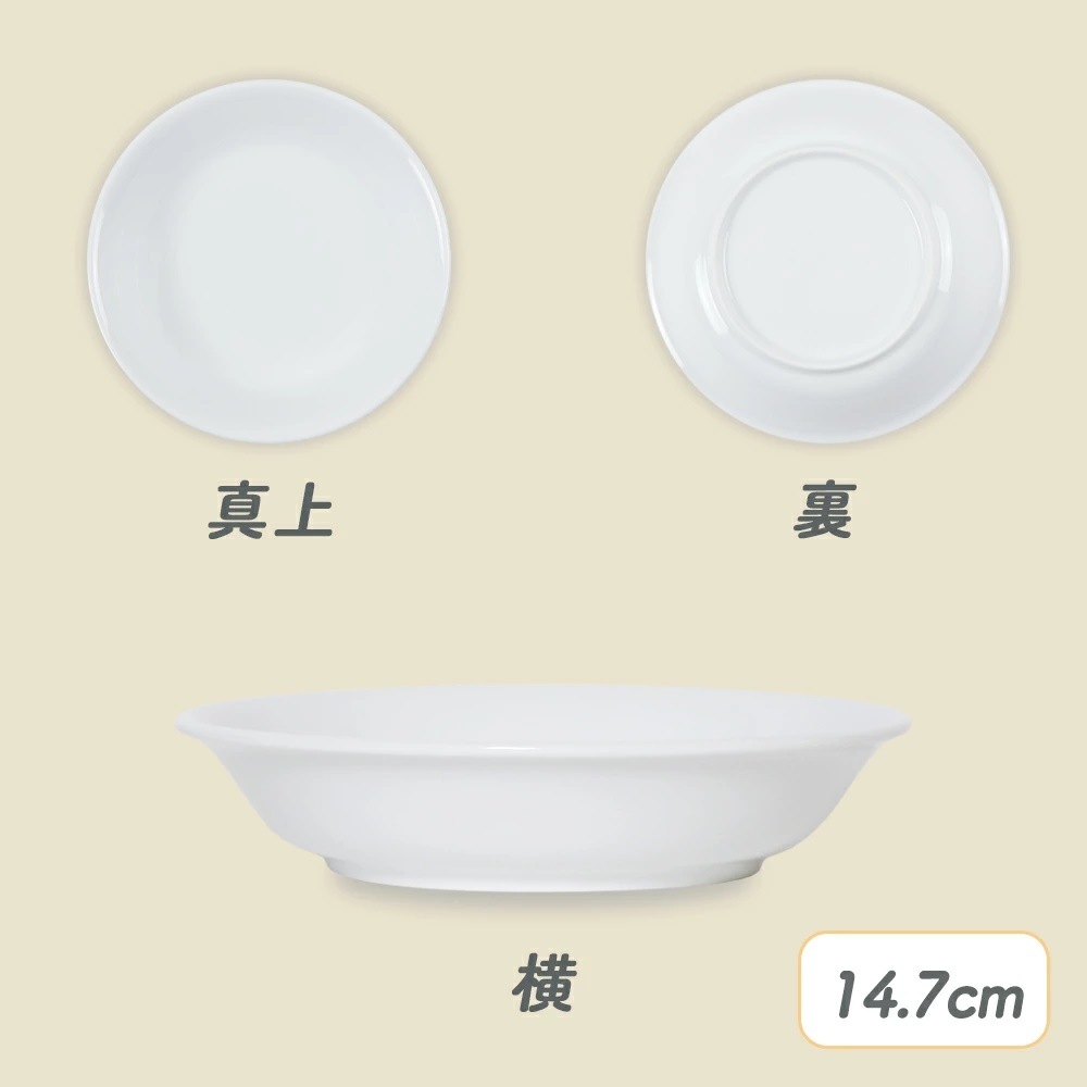 ★数量限定 お得なアウトレット品★ 強化磁器　取り皿　選べる3サイズ