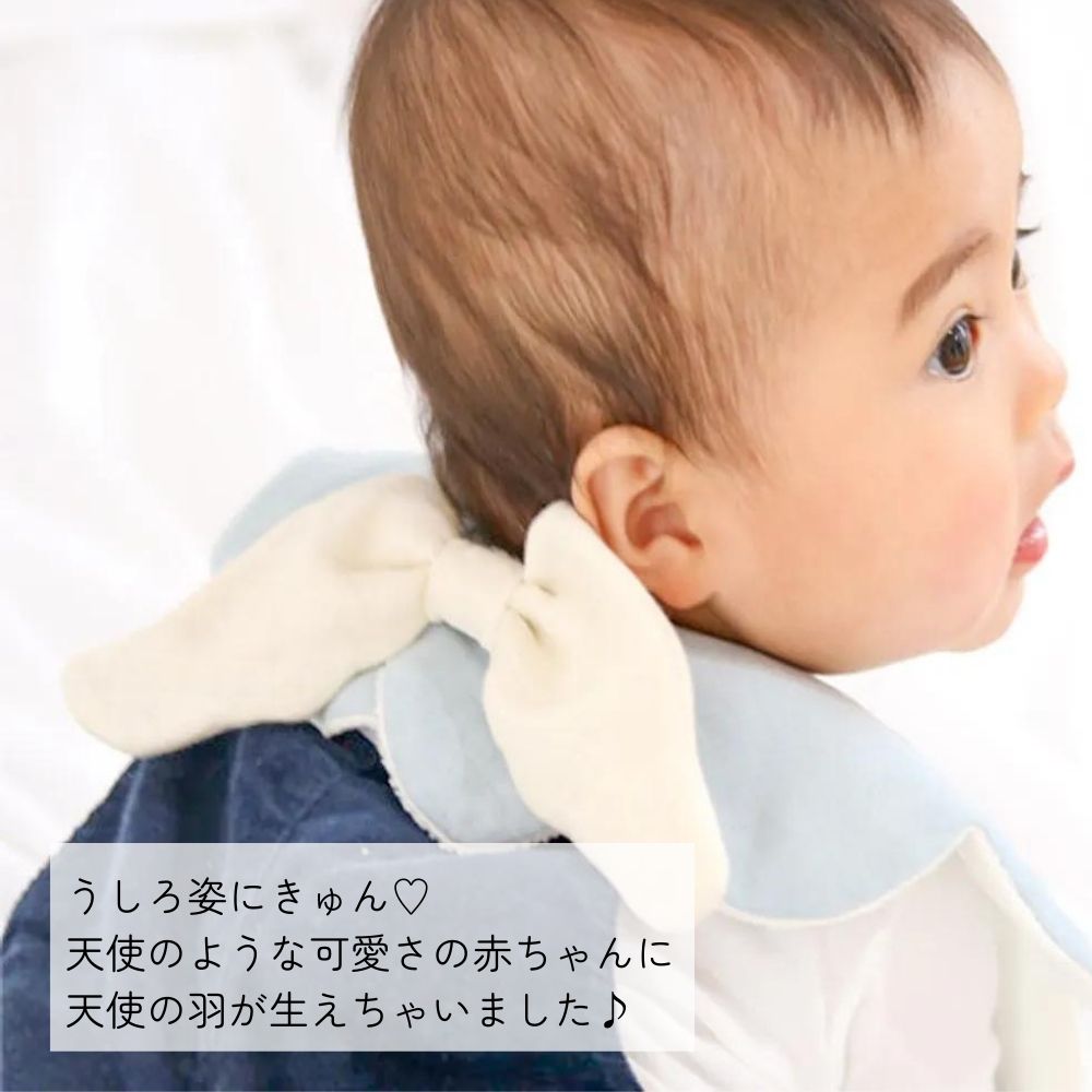 大人気】コットン100% もこもこ天使のスタイ Lien de famille