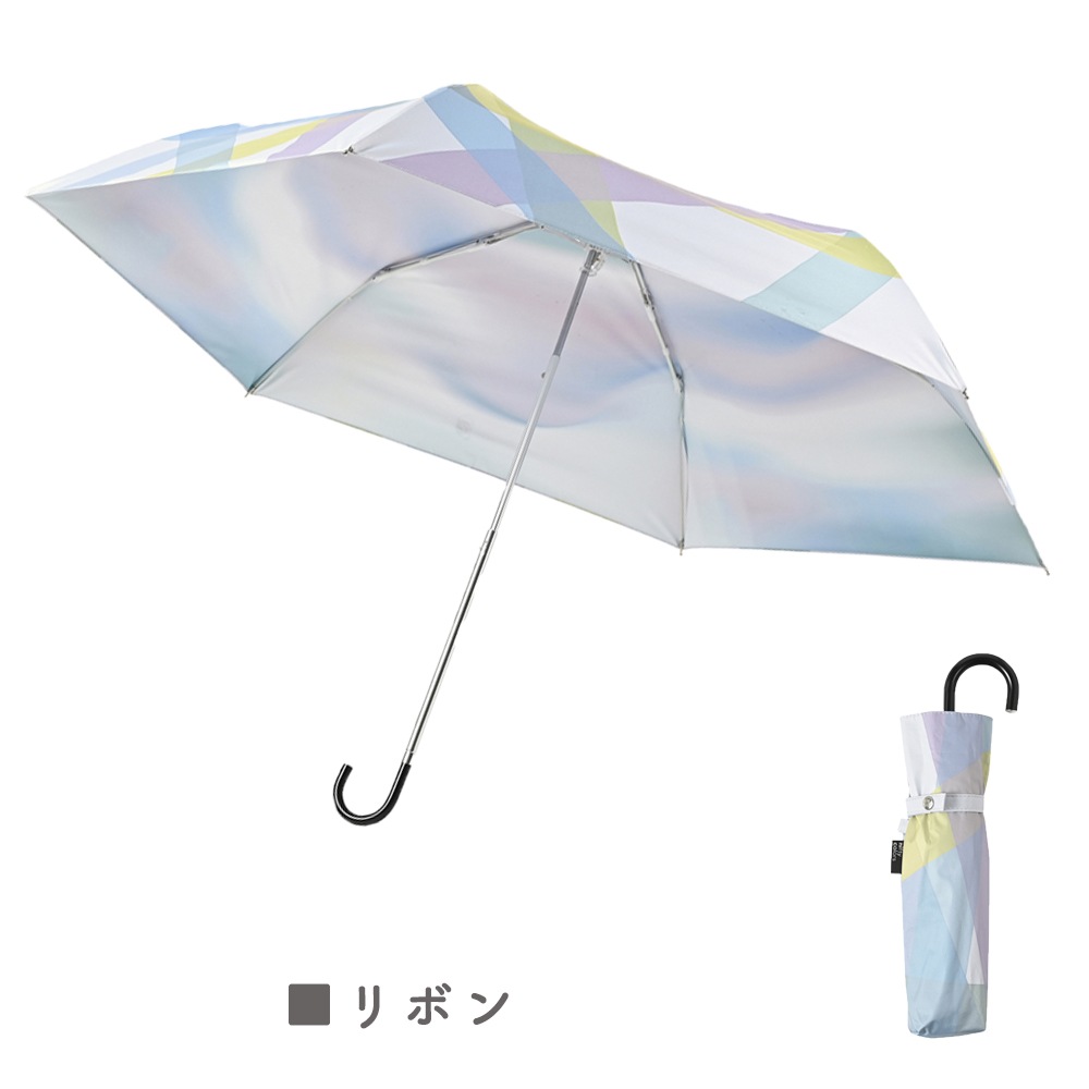 晴雨兼用傘2サイド 折りたたみ傘 遮光 UV UVカット 紫外線 コンパクト 傘 日焼け対策 紫外線カット 梅雨 オシャレ かわいい プレゼント 軽量 しろくま リボン ブーケ フラワーシャドー 両面プリント 花柄 水彩