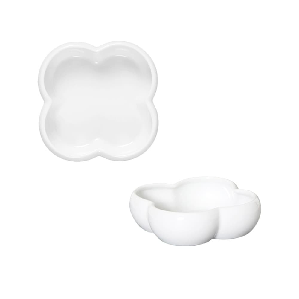 【新商品】14.5cm 9.8cm 四つ葉のクローバー 小鉢