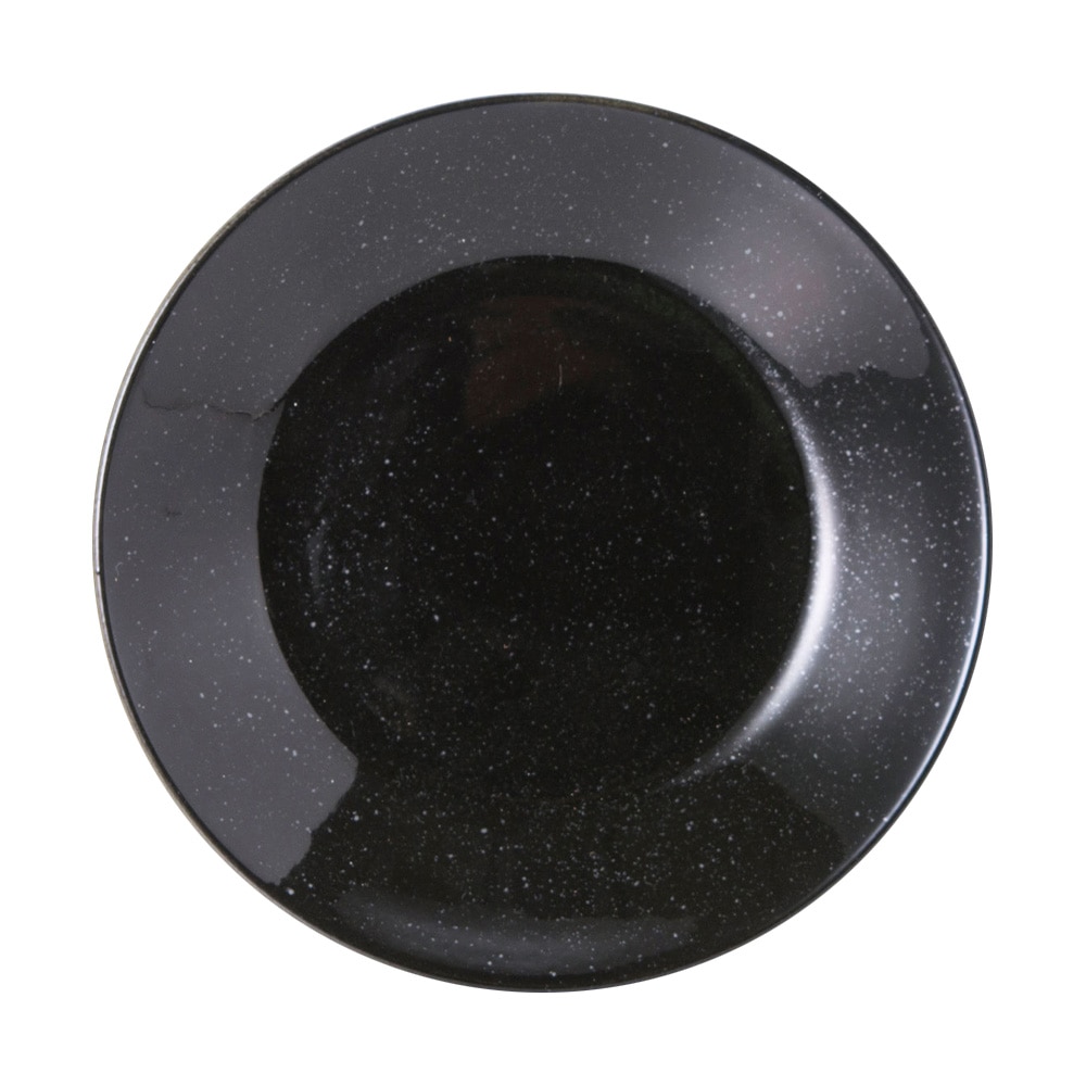 【YAMATSU STANDARD】15cm 浅皿 浅皿 小皿 おやつ皿 デザート皿 サラダ  丸皿 プレート 皿 白 黒  ホワイト ブラック  おしゃれ 収納 カフェ食器 シンプル 美濃焼 磁器 ポーセラーツ BPAフリー ギフト 業務用 軽い 日本製