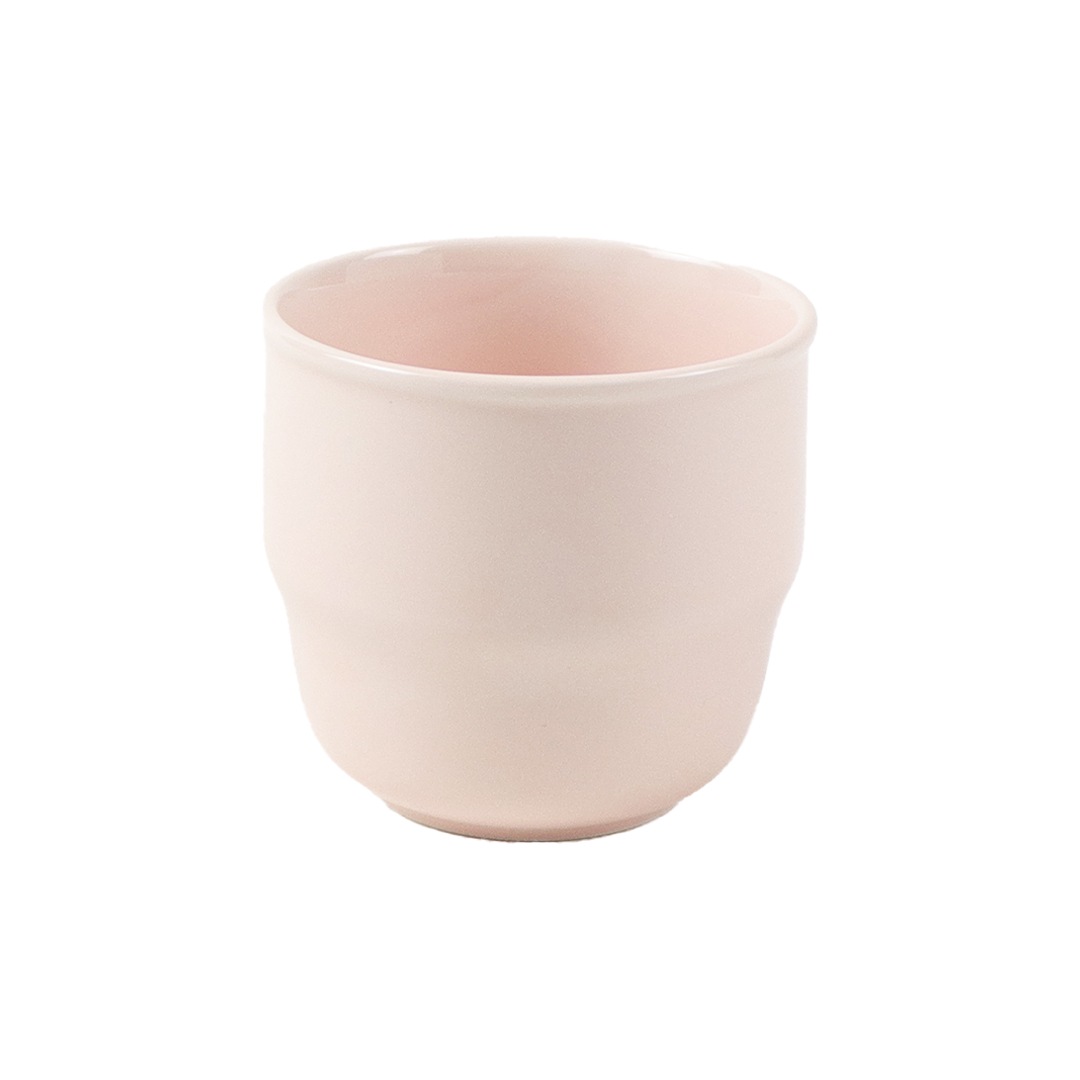 強化磁器【220cc子供用カップ】くぼみがあるからにぎりやすい！