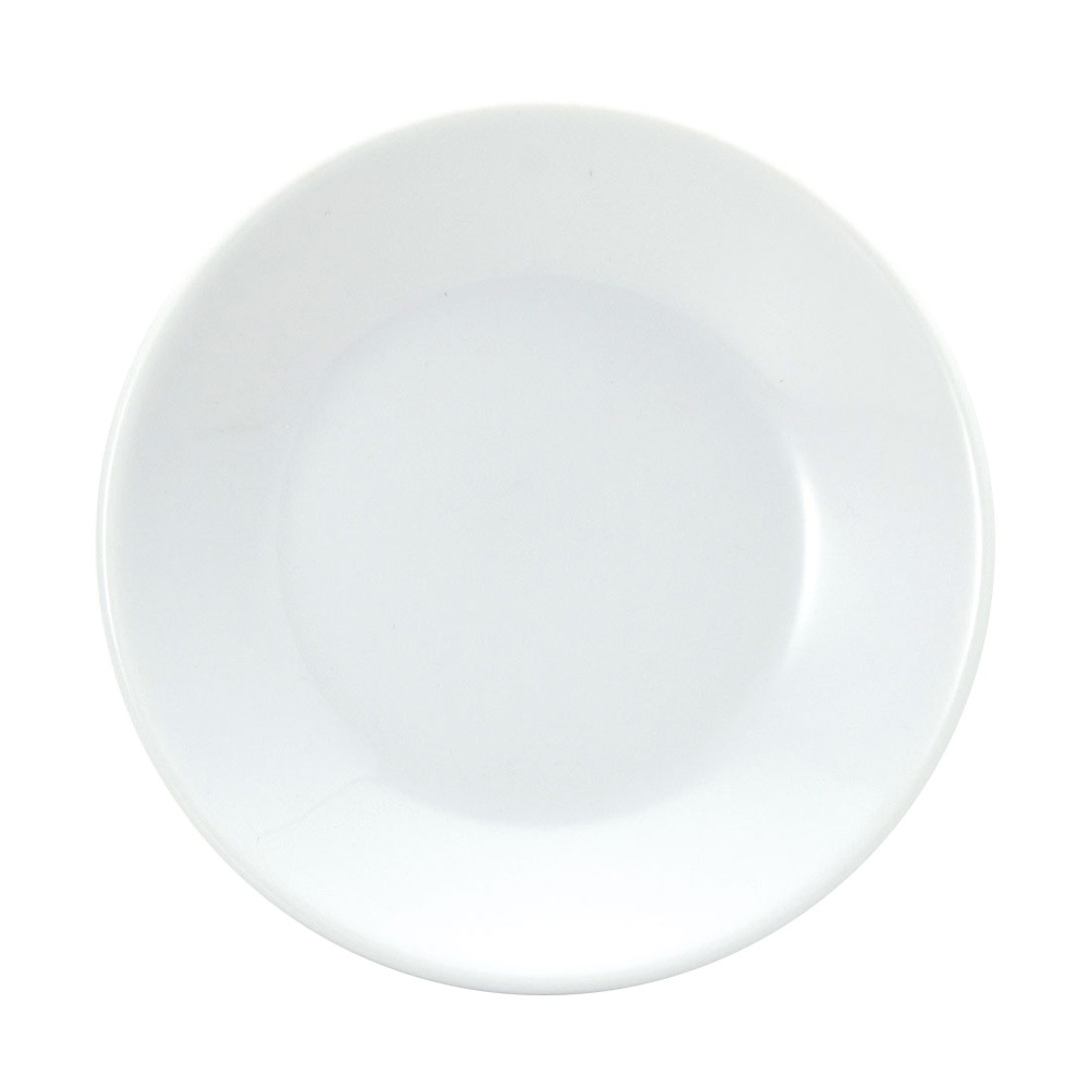 【YAMATSU STANDARD】12cm 浅皿 小皿 おやつ皿 デザート皿 サラダ 丸皿 プレート 皿 白 黒 ホワイト ブラック おしゃれ 収納 カフェ食器 シンプル 美濃焼 磁器 ポーセラーツ BPAフリー ギフト 業務用 軽い 日本製