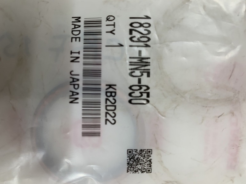 �ۥ���������������å�, �����������ȥѥ��ס�18291-MN5-650-BU@