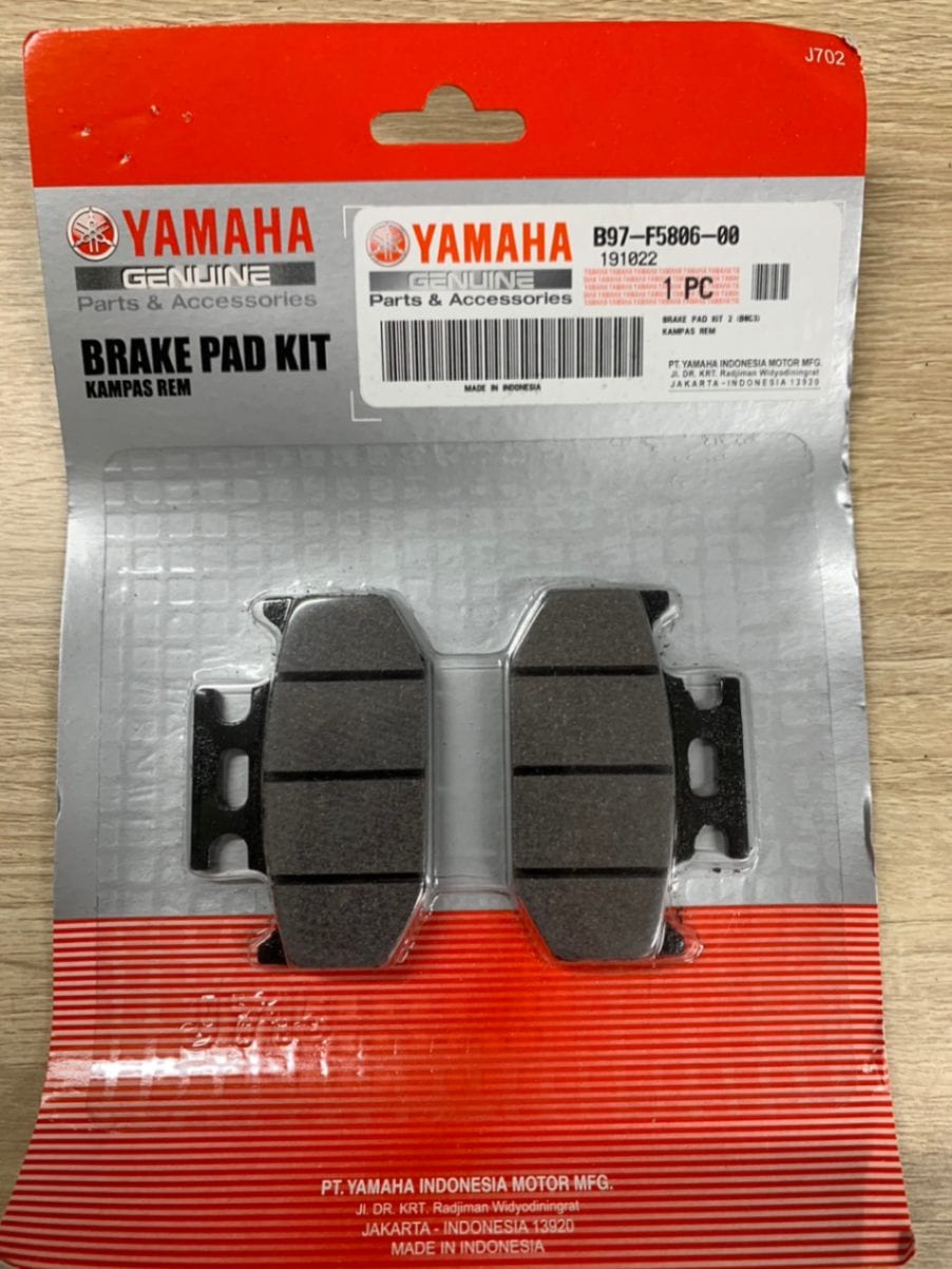 XSR155 リアブレーキパッド B97-F5806-00-BA@ | YAMAHA,XSR155