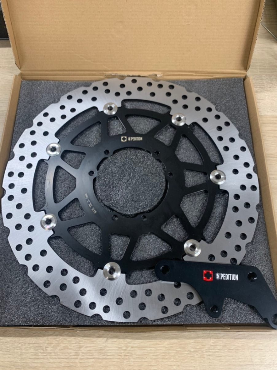 WR155R 320mフロントディスクブレーキ（ブラック） EP-DB-BLK-WR155R