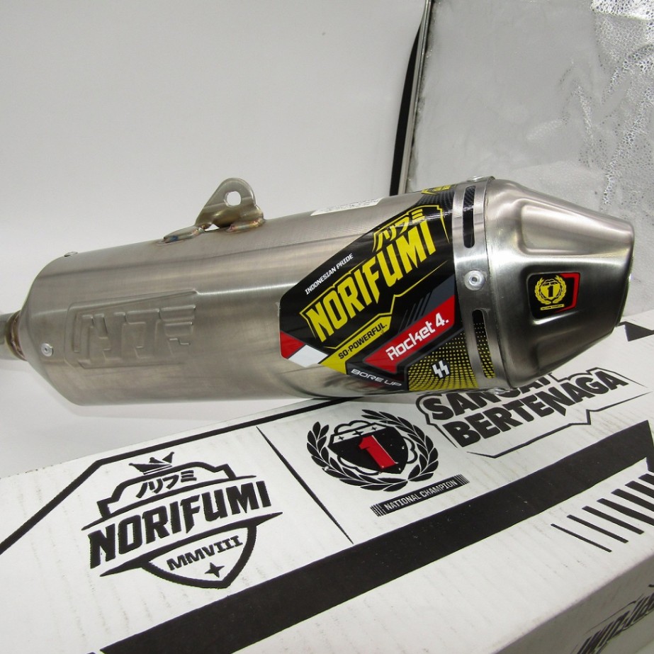 WR155R NORIFUMI ROCKET4 SS BORE UP 【DB KILLER無し（消音器）】 NRF 