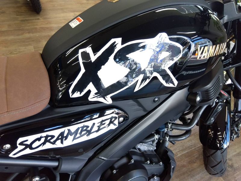 XSR155/125 SCRAMBLER STICKER �ʥ������֥顼�����ƥå����ˡ�BLACK  SB-STIC-BLK-SR1-B@