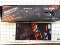 CRF150L ブレーキペダルセット(スカーレット) ブラック SCT-2182-BLK-SR4-1@