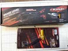 CRF150L ブレーキペダルセット(スカーレット) ゴールド SCT-2182-GLD-SR4-1@