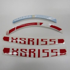 XSR155 ホイールステッカー レッド WH-STI-RED-SR2-2@