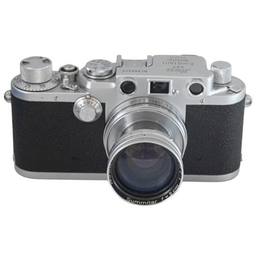 ズミタール50mmF2付エルンスト・ライツ・ウェツラー製ライカ IIIf★Ernst Leitz Wetzlar Leica IIIf with Summitar50mmF2