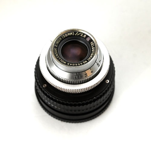 ソニーEマウント改造ウォーレンサック製ヴェロスティングマット2インチ(50mm) F2.8★Modified Sony E mount Wollensak-Velostigmat 2.8/2inch