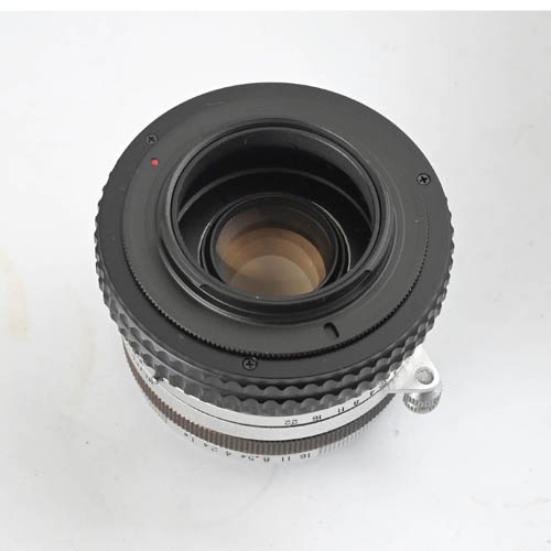 ソニーEヘリコイドアダプター付き アイレス写真機製作所製 Sコーラル4.5cmF1.8★Aires camera S Coral 1.8/4.5 with SonyE helicoid adapter