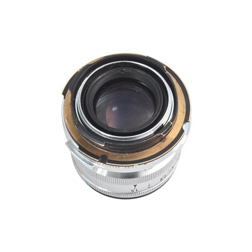 距離計式ライカMアダプター付カールツァイス製ゾナー50mmF1.5★Carl Zeiss Sonnar 1.5/50 with LeicaM adapter