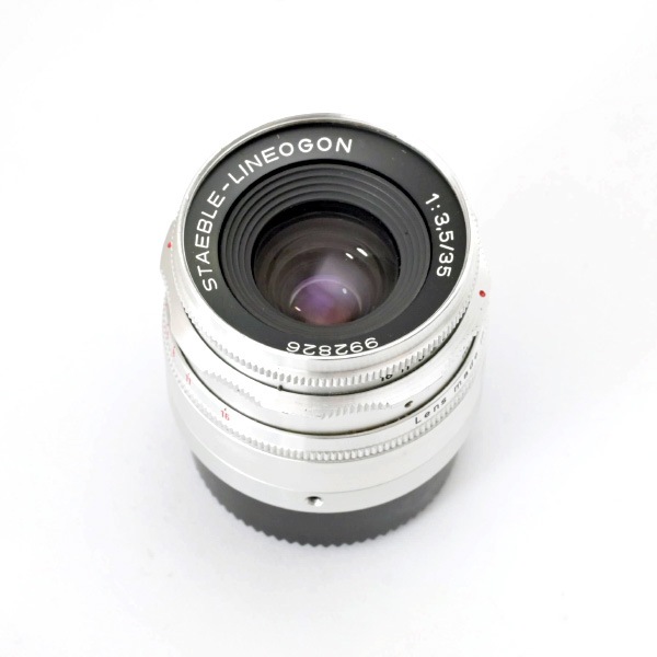 ライカL39アダプター付き シュテーブル製リネオゴン35mmF3.5(ミラーレス仕様）★Staeble-Lineogon 3.5/35 with Leica L39 adapter