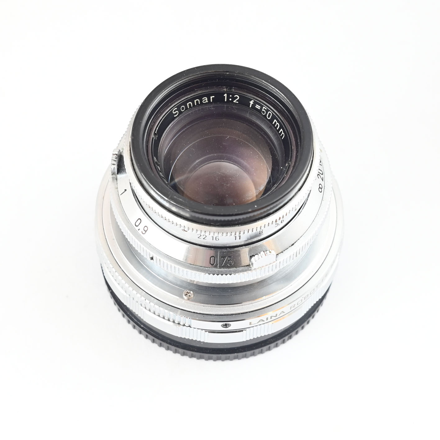 ソニーEヘリコイドアダプター付き カールツァイス製ロボット・ロイヤル36 ゾナー50mmF2★Carl Zeiss Robot Royal36 Sonnar 2/50 with Sony E adapter