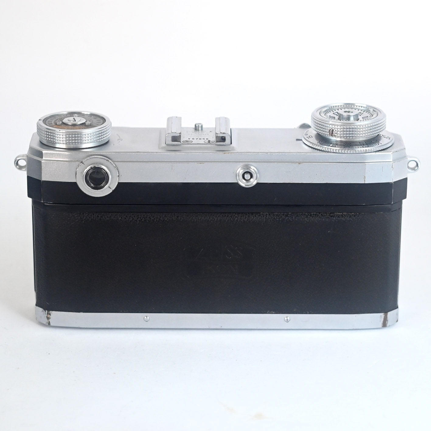 ゾナー50mmF2付きツァイスイコン製コンタックスIIa(関東カメラ修理納品書あり)★Contax IIa All working with Zeiss Jena Sonnar2/50