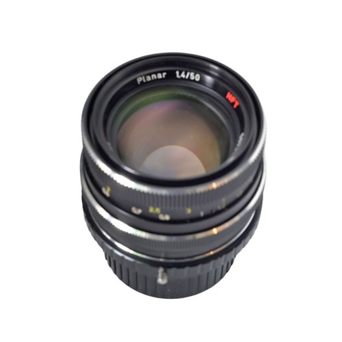 ローライQBM→ライカMアダプター付きカールツァイス製HFTプラナー50mm F1.4★Carl Zeiss HFT Planar 1.4/50 with LeicaM  adapter