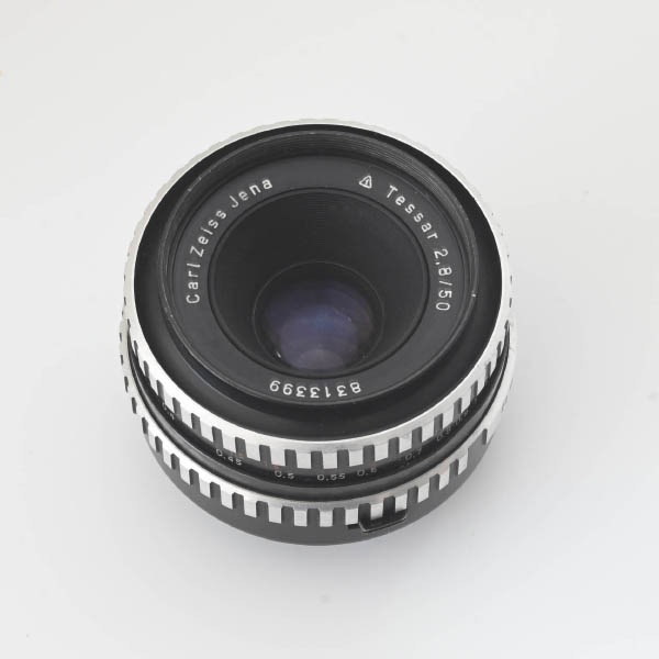 M42マウント カールツァイス・イエナ製テッサー50mmF2.8(ゼブラ鏡銅）★Carl Zeiss Jena Tessar 2.8/50 for M42