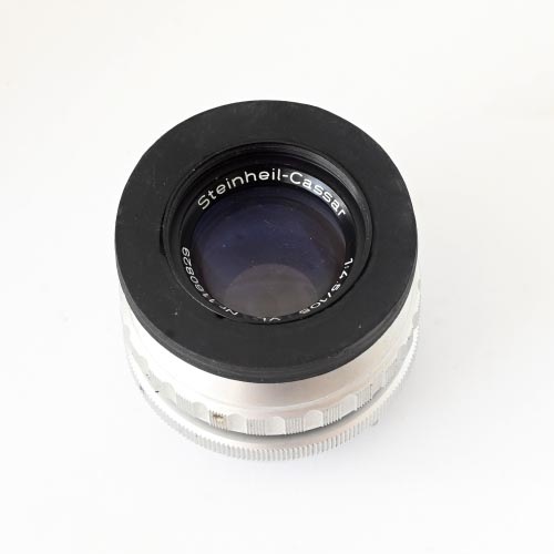 エキザクタマウント・ベローズ付シュタインハイル製カサール105mm F4.5★Steinheil Munchen Cassar4.5/105 with Exakta mount bellows