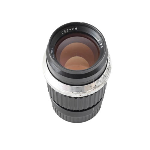ライカM改造 KMZ製PO2-2M 75mm F2(ミラーレス仕様)★Modified LeicaM mount  KMZ PO2-2M  2/75