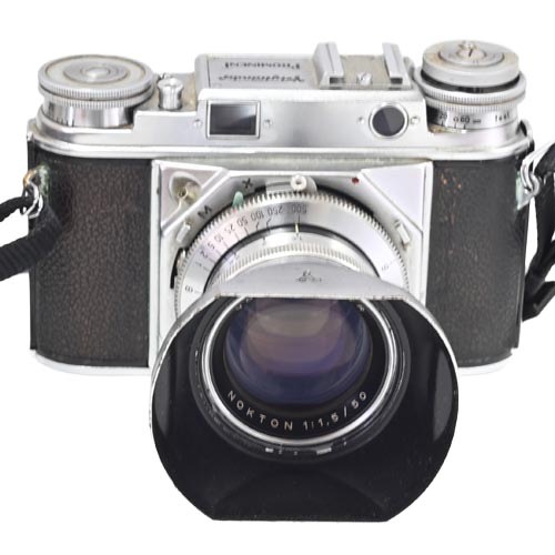 オリジナル ノクトン50mmF1.5付フォクトレンダー製プロミネント★Voigtlander Prominent with Orijinal Nokton 1.5/50