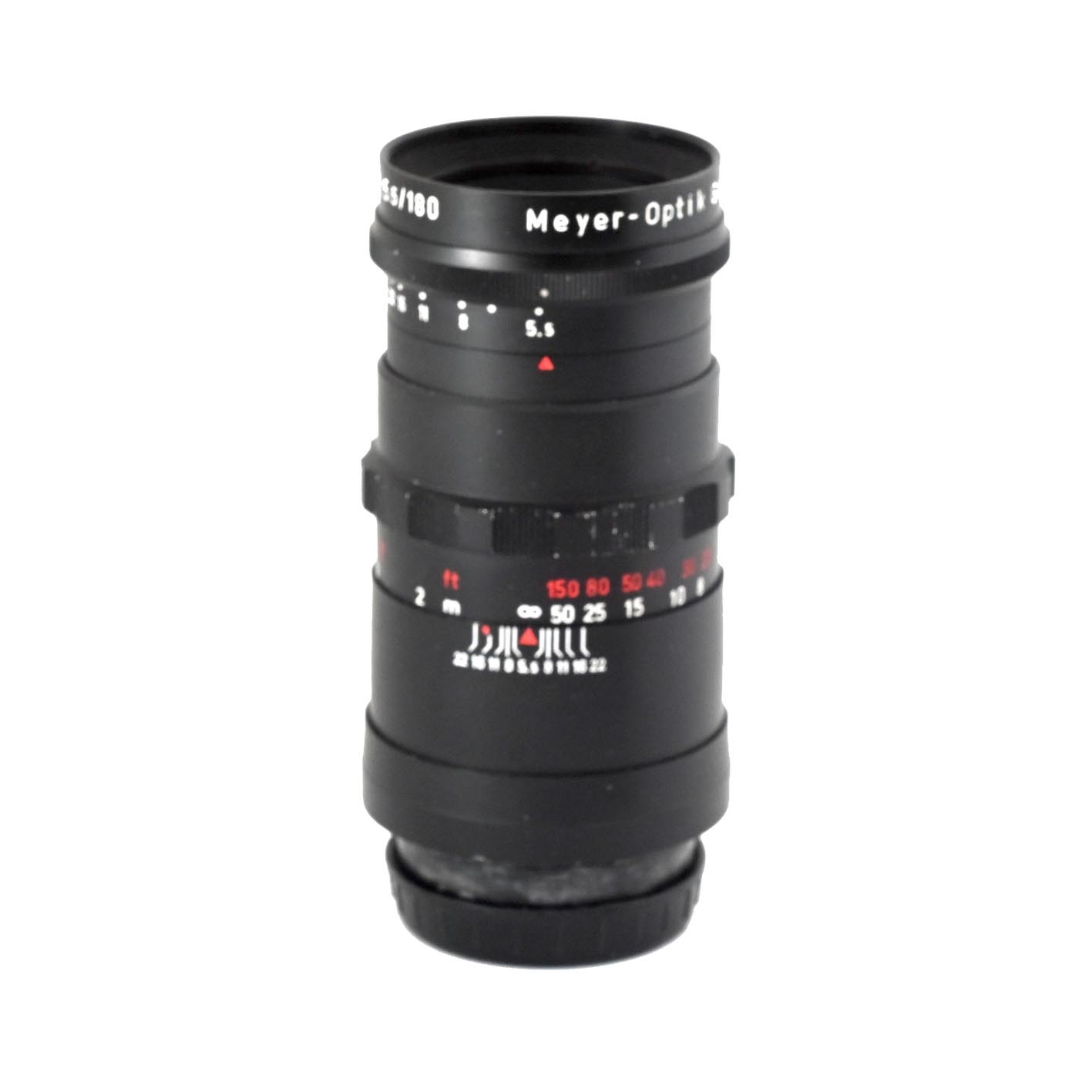 エキザクタ　メイヤー・オプティーク製テレメゴール180mm F5.5★Meyer-Optik Gorlitz Tele Megor 5.5/180 for Exakta mount
