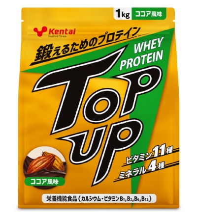 TOP UP ホエイプロテイン ココア風味 1kg
