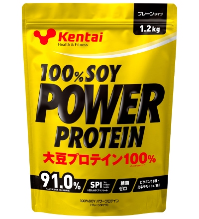 100%ソイ パワープロテイン プレーンタイプ1.2kg