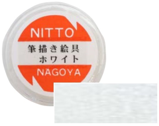 筆書き七宝釉薬10g ホワイト ※配送便はヤマトをご選択下さい：銀粘土や