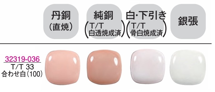 立体釉薬（T/T）合わせ白(100) 100g：銀粘土や七宝などのクラフト材料