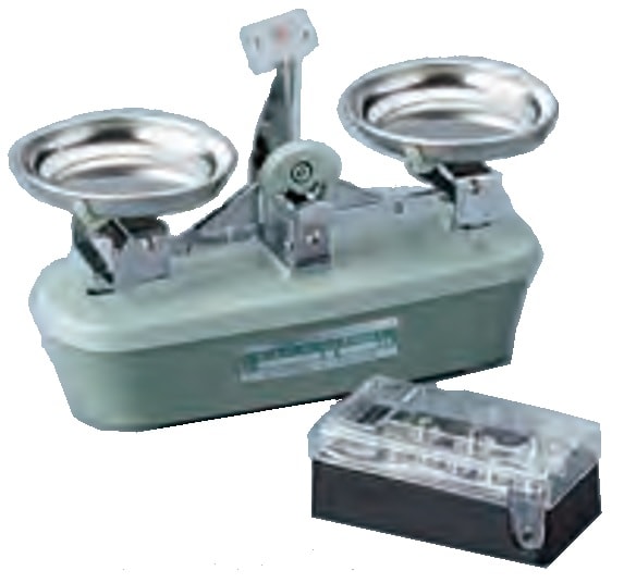 上皿天秤 MS型 MS－50 50g：銀粘土や七宝などのクラフト材料