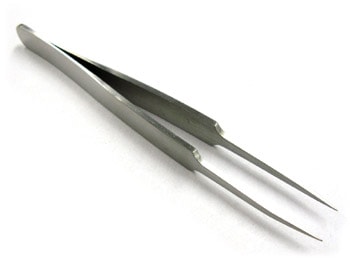 ピンセット（銀線用K－3）125mm：銀粘土や七宝などのクラフト材料