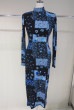 【SALE】　desigual 　花柄 リブ編み ミディワンピース　　24SWVK39