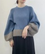 vingtrois　配色ポイントシャギーKT　再入荷　986-12142