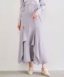 【SALE】COCODEAL　コルセットリブマーメイドスカート　75117103