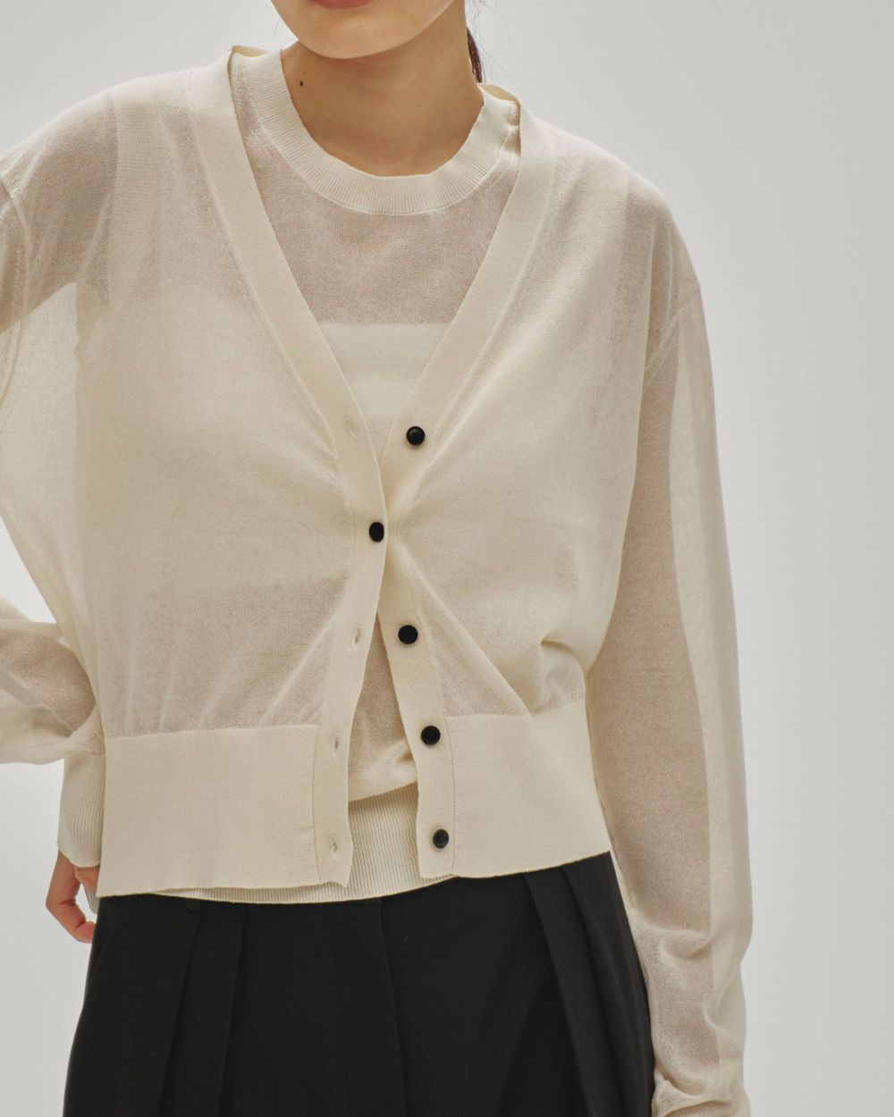 トップス todayful 2set Sheer Knit TODAYFUL（トゥデイフル）の「【TODAYFUL/トゥデイフル】2set