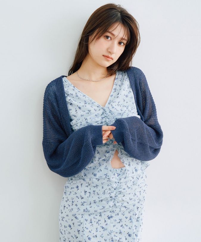COCODEAL メッシュニットカーディガン 75233347|apricot online shop