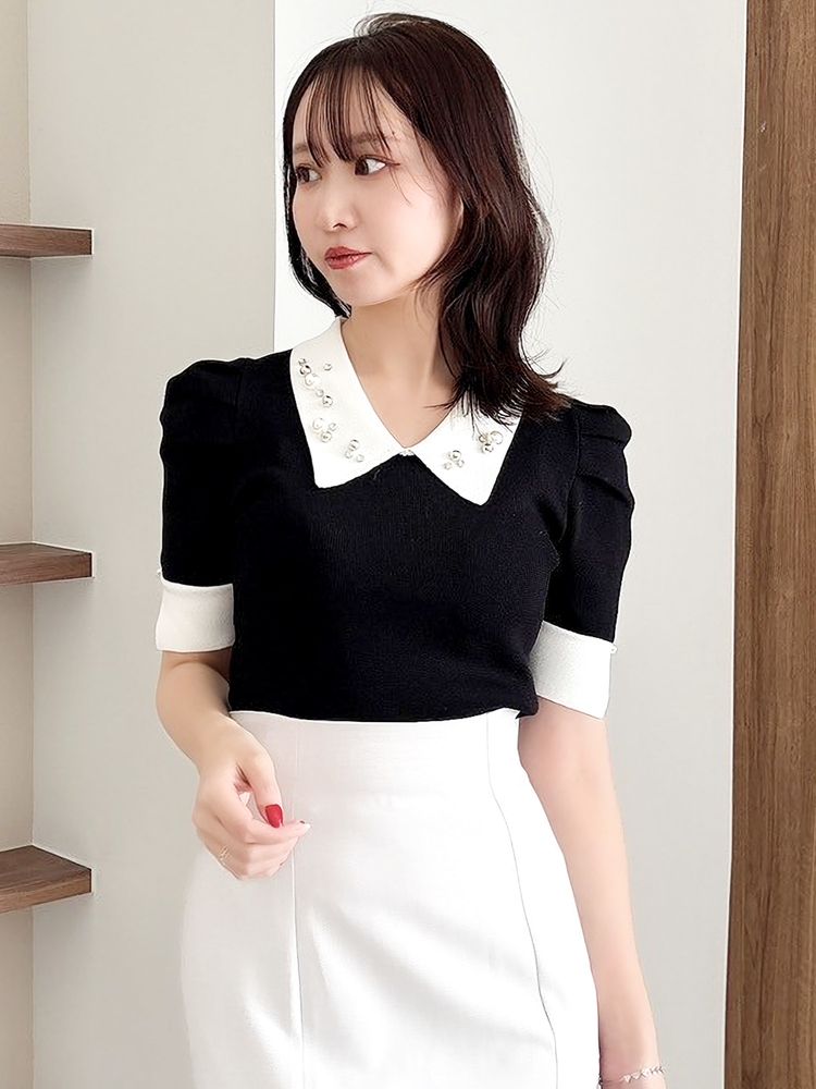 dazzlin デコラカラータックトップス デコラカラータックトップス[品番：MKSW0062955]｜dazzlin