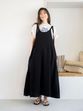 【SALE】　Ungrid リネン混ショルダーデザインキャミワンピース　1125303600