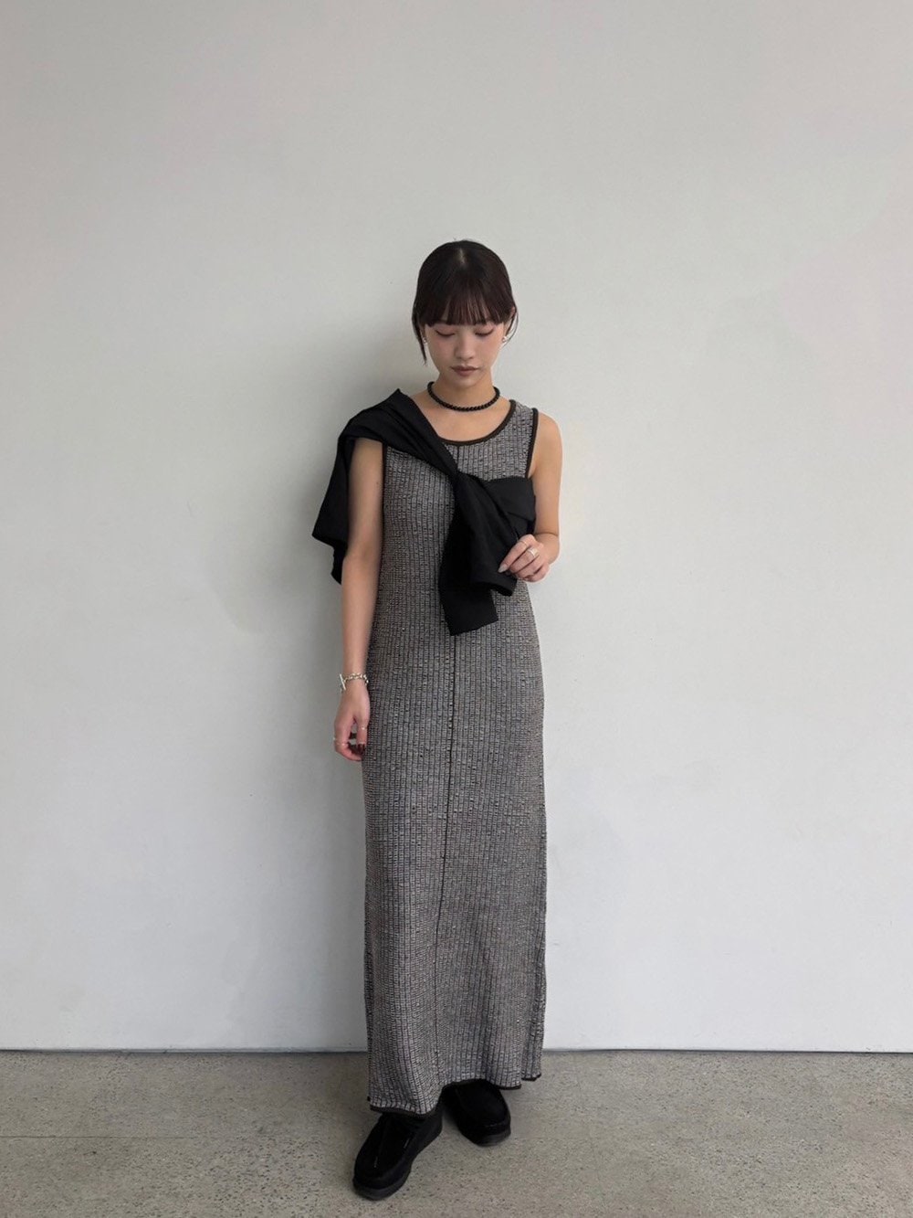 アンヌーク　ブラックオールインワン36 ànuke online store（アンヌーク）anuke(アンヌーク) ワンピース