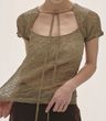 TODAYFUL　2way Sheer Knittops　12520517