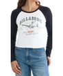 BILLABONG　 レディース GRAPHIC RAGLAN BABY FIT　ロングTシャツ　BF014056|BILLABONG（ビラボン）